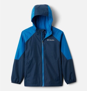 Navy Kids' Columbia Endless Explorer Jacket | TSOFB-0574