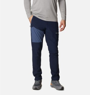 Navy Men's Columbia Triple Canyon II Pants | TAIXE-4671