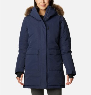 Navy Women's Columbia Little Si Insulated Coats | OUCHP-8962