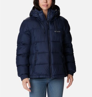 Navy Women's Columbia Pike Lake II Insulated Puffer Jacket | GVYPN-3015