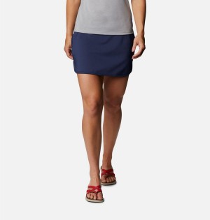 Navy Women's Columbia Sandy Creek Stretch Skirts | EMLCO-2789