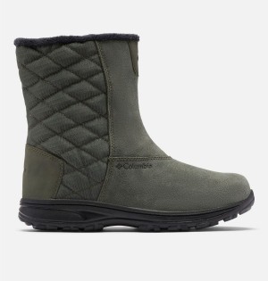 Olive Women's Columbia Ice Maiden Slip III Boots | JQELR-3870