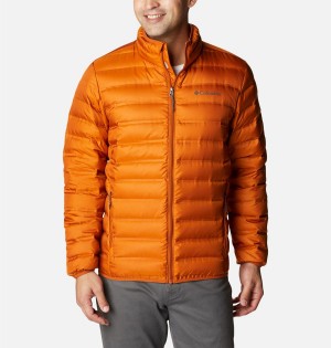 Orange Men's Columbia Lake 22 Insulated Puffer Jacket | AUEBL-9857