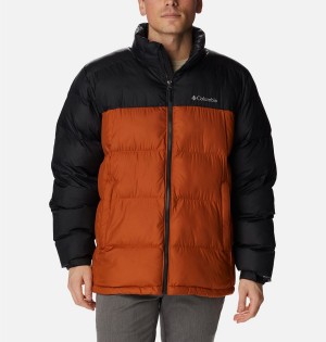 Orange Men's Columbia Pike Lake Insulated Puffer Jacket | OZCBW-0716