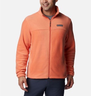 Orange Men's Columbia Steens Mountain 2.0 Full Zip Fleece Jacket | HSKRJ-4219