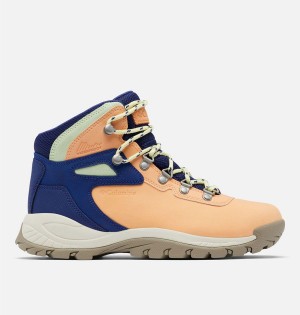 Orange Women's Columbia Newton Ridge Plus Waterproof Boot Hiking Shoes | VOJIM-0195