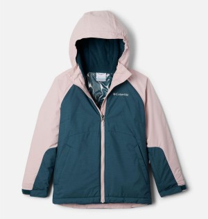 Pink Kids' Columbia Alpine Action II Jacket | EVIRD-1870