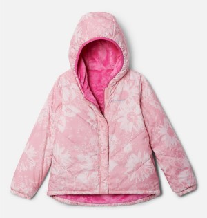 Pink Kids' Columbia Big Fir Reversible Jacket | ZSJCR-0481