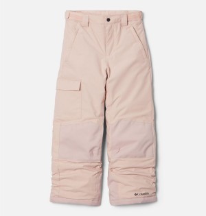 Pink Kids' Columbia Bugaboo II Insulated Ski Pants | LRVUC-3046