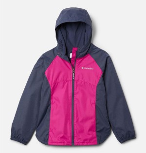 Pink Kids' Columbia Endless Explorer Jacket | QVYOC-4215