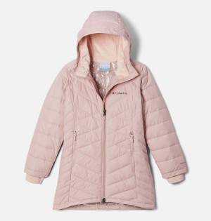 Pink Kids' Columbia Heavenly Long Jacket | ZPAIF-2908