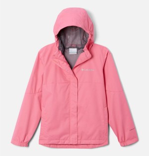 Pink Kids' Columbia Hikebound Jacket | ZQAJW-5786