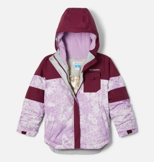 Pink Kids' Columbia Mighty Mogul II Insulated Jacket | KFERJ-2984