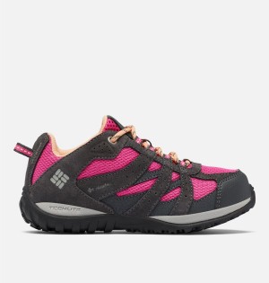 Pink Kids' Columbia Redmond Waterproof Sneakers | AGQDE-4732