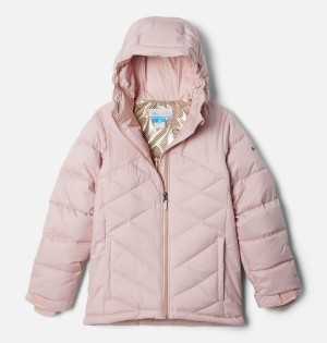 Pink Kids' Columbia Winter Powder II Quilted Jacket | EFVSK-8950