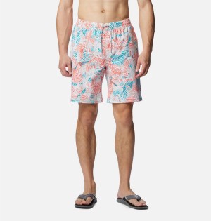 Pink Men's Columbia PFG Super Slack Tide Hybrid Water Shorts | WEVKU-4179