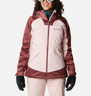 Pink Women's Columbia Sweet Shredder II Insulated Ski Jacket | KZCJR-2045