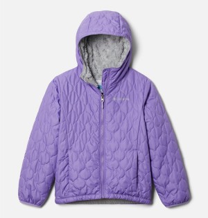 Purple Kids' Columbia Bella Plush Jacket | NBEXL-7816