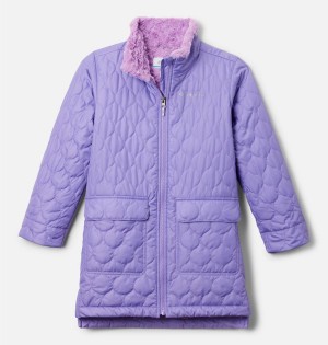 Purple Kids' Columbia Bella Plush Novelty Jacket | KZGNI-4689