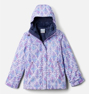 Purple Kids' Columbia Bugaboo II Fleece Interchange Jacket | PDKEH-3542