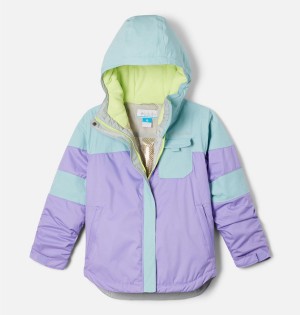 Purple Kids' Columbia Mighty Mogul II Insulated Jacket | DGZTH-3214