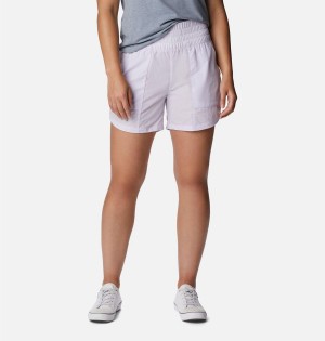 Purple Women's Columbia Boundless Trek Shorts | BLXOW-0792