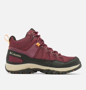 Purple Women's Columbia Granite Trail Mid Waterproof Hiking Shoes | LBUVP-1754