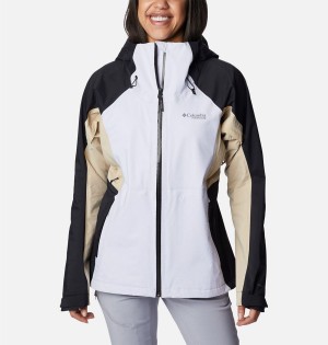 Purple Women's Columbia Mazama Trail Shell Rain Jacket | IWKUC-9842