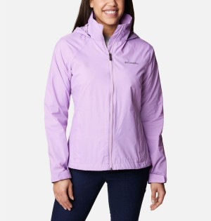 Purple Women's Columbia Switchback III Rain Jacket | ZUWRH-8493