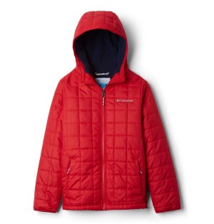 Red Kids' Columbia Rugged Ridge Sherpa Lined Jacket | ZAWLM-4093