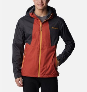 Red Men's Columbia Inner Limits II Rain Jacket | HOUJQ-9715