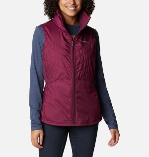 Red Women's Columbia Mix It Around II Vest | SIBCN-2361