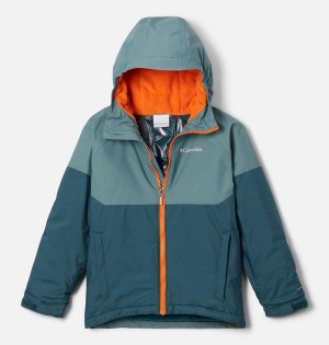 Turquoise Kids' Columbia Alpine Action II Jacket | FMCGA-5268