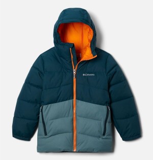 Turquoise Kids' Columbia Arctic Blast Jacket | BTOUY-7846