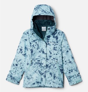 Turquoise Kids' Columbia Bugaboo II Fleece Interchange Jacket | BOHET-8136