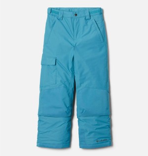 Turquoise Kids' Columbia Bugaboo II Insulated Ski Pants | JNMVG-6381