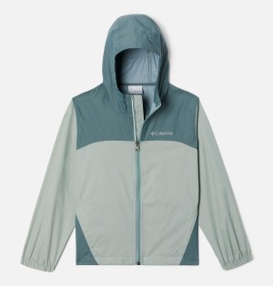 Turquoise Kids' Columbia Glennaker Jacket | JEOSX-1839