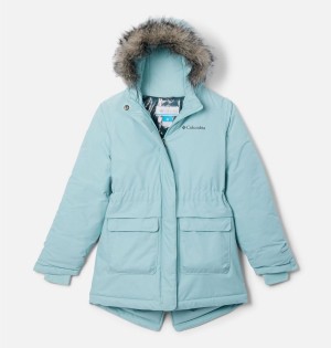 Turquoise Kids' Columbia Nordic Strider Jacket | HZFSI-3807