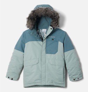 Turquoise Kids' Columbia Nordic Strider Jacket | ZRGWX-0184