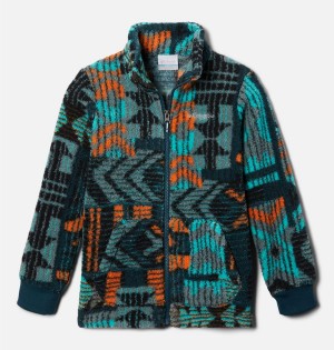 Turquoise Kids' Columbia Rugged Ridge II Full Zip Sherpa Jacket | HOZDN-9321