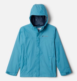 Turquoise Kids' Columbia Watertight II Jacket | OWFSN-4173