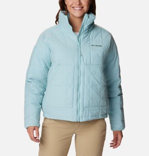 Turquoise Women's Columbia Chatfield Hill II Puffer Jacket | EJTMS-5367