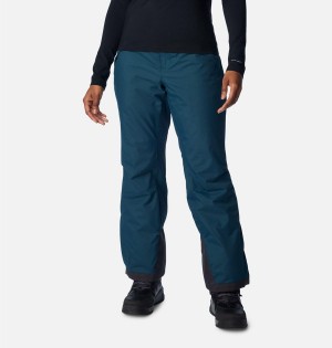 Turquoise Women's Columbia Gulfport Insulated Ski Pants | WVQRJ-9285