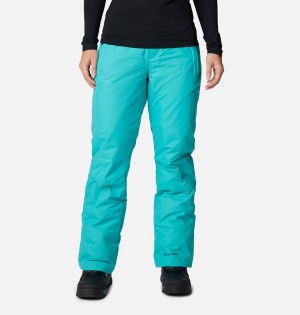 Turquoise Women's Columbia Modern Mountain 2.0 Insulated Ski Pants | XJZSE-7415