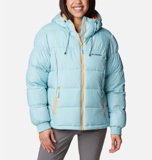 Turquoise Women's Columbia Pike Lake II Insulated Puffer Jacket | MVCOD-1893