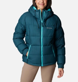 Turquoise Women's Columbia Pike Lake II Insulated Puffer Jacket | DGIBP-4253