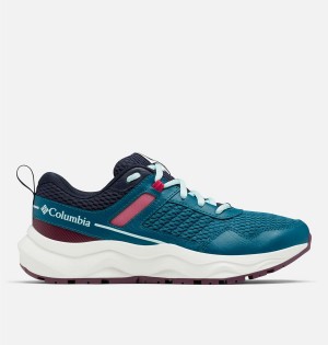 Turquoise Women's Columbia Plateau Sneakers | OSFYP-3705