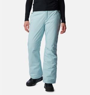 Turquoise Women's Columbia Shafer Canyon Insulated Ski Pants | UAOTF-2987