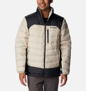 White Men's Columbia Autumn Park Insulated Puffer Jacket | USYPR-1645