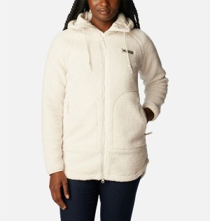 White Women's Columbia CSC Sherpa Fleece Jacket | PYWLE-0837